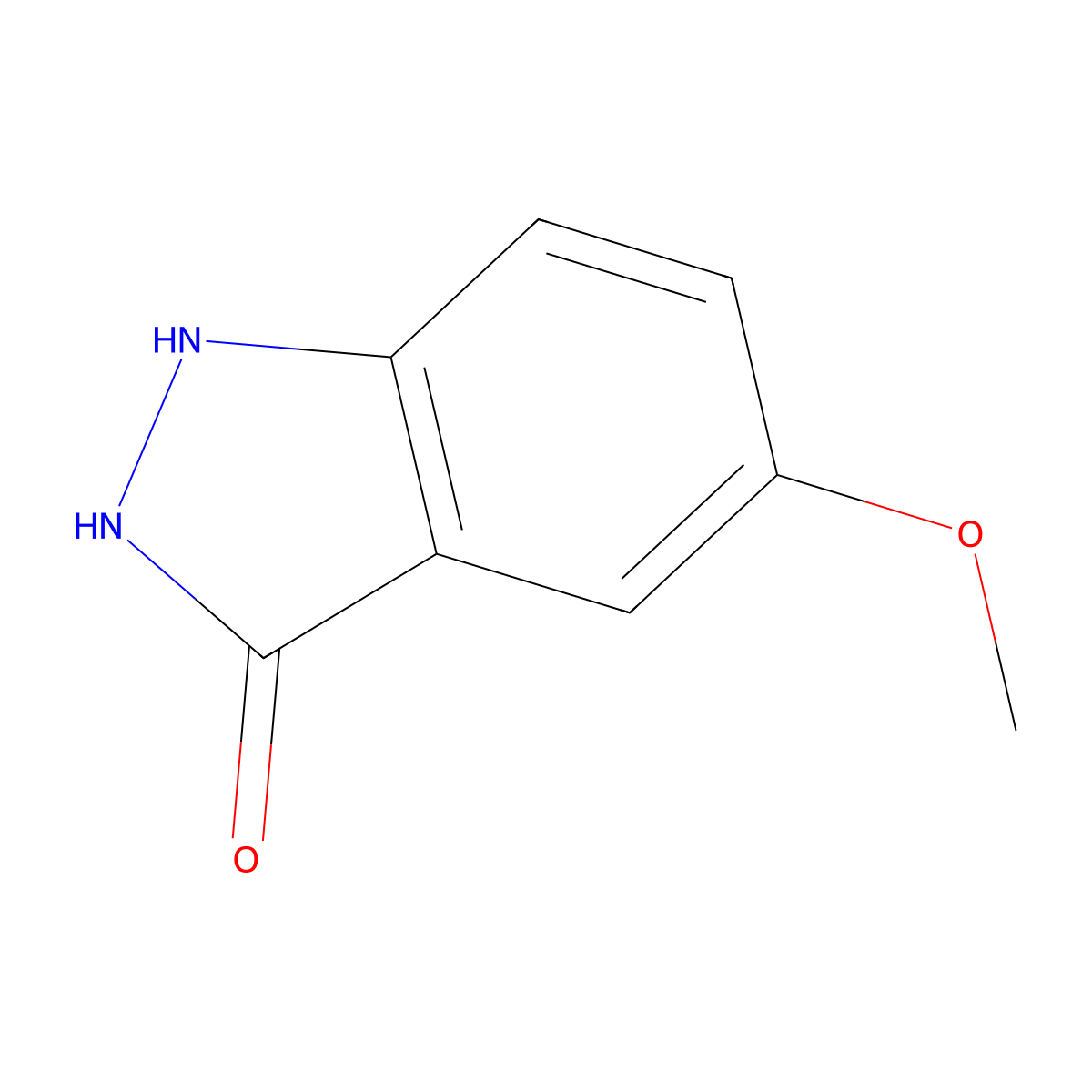 5-Methoxy-1H-indazol-3-ol molecular structure, CAS 99719-37-6